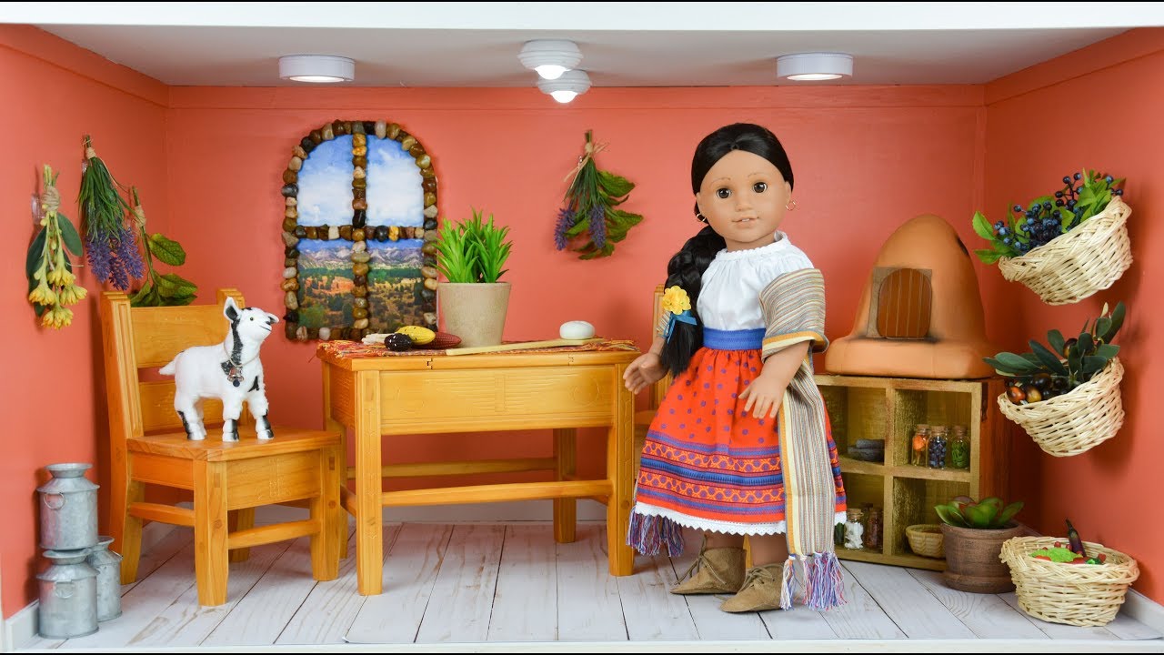 Setting Up Josefina's House - American Girl Doll House Tour
