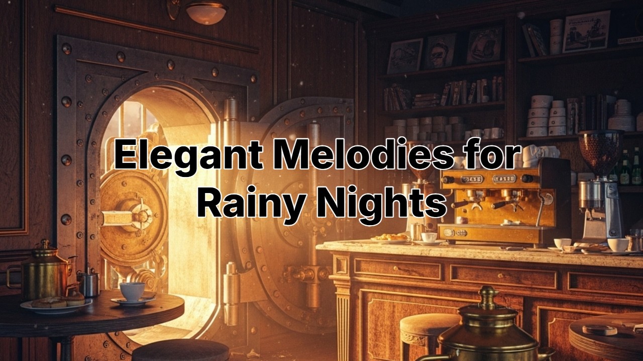 Rain & Evening Jazz Piano 🌧️ Elegant Melodies for Rainy Nights, Deep Sleep, and Mindful Relaxation