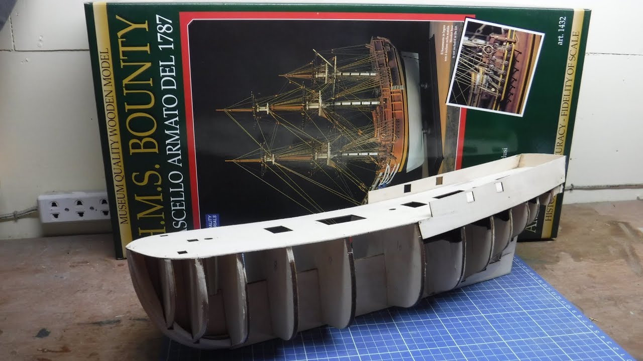 Amati HMS Bounty Part 1