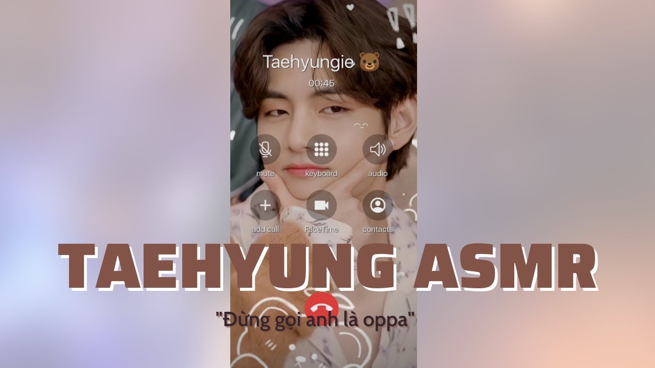 [VIETSUB][ REALSUB ][🎧] | Taehyung ASMR | Đừng có gọi anh là Oppa ~