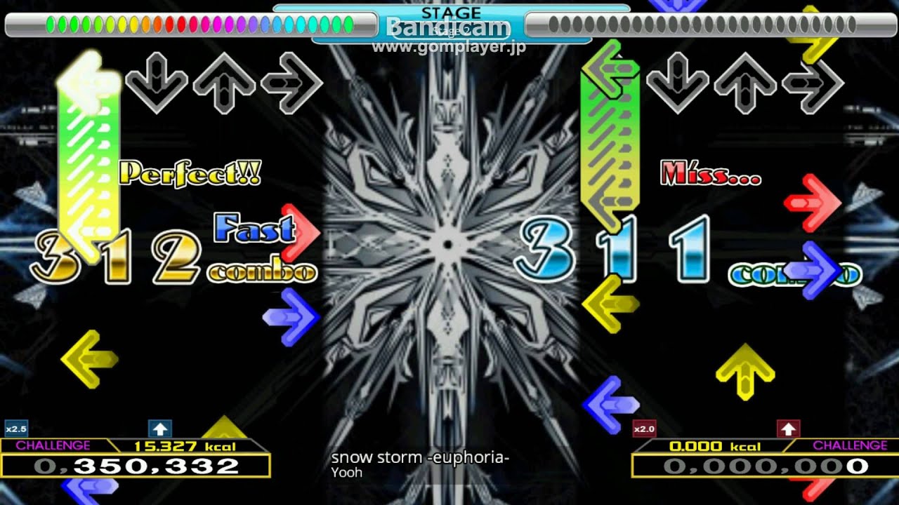 【DDR創作譜面39曲目】snow storm -euphoria- 難易度18