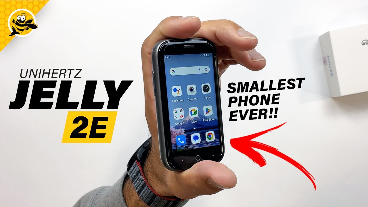Unihertz Jelly 2E - Mini Android Phone Unboxing and First Review!