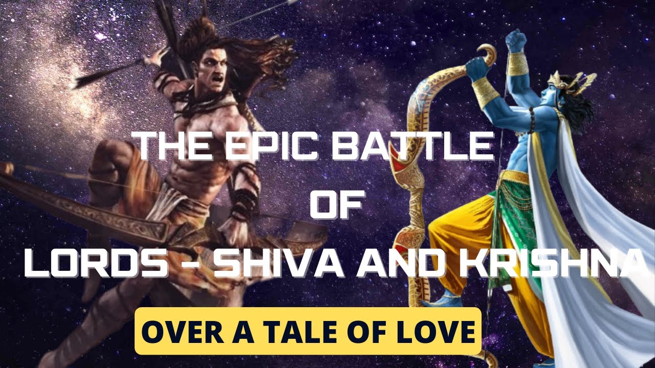 EPIC BATTLE OF SHIVA & KRISHNA | Why did Lord Shiva Fight with Lord Krishna?