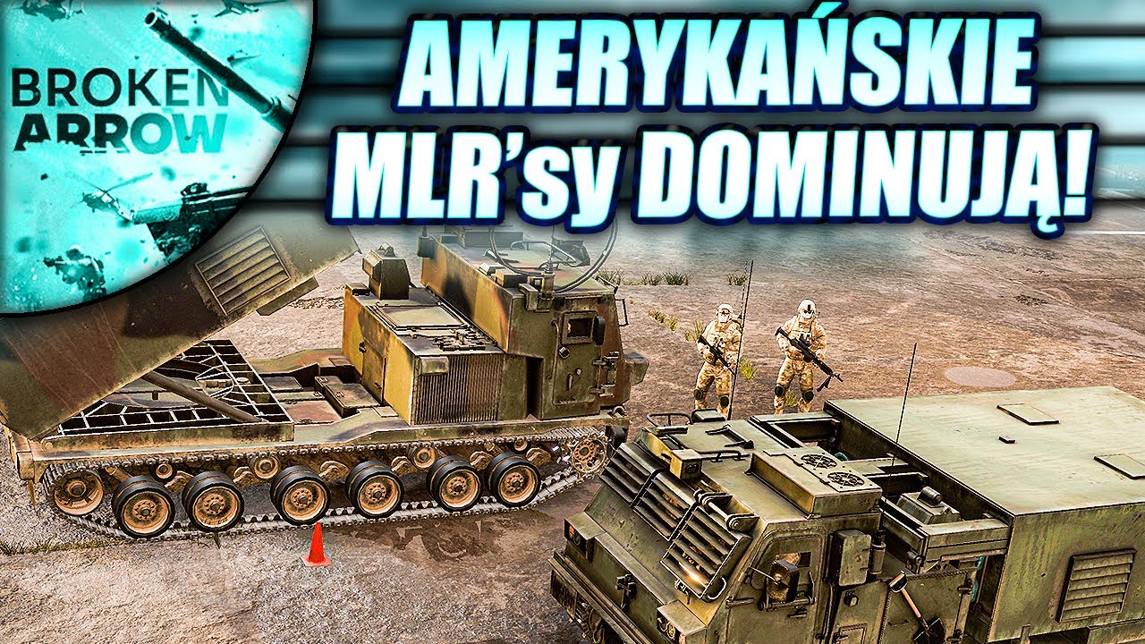 CAŁKOWITA DOMINACJA MLRS ROSJA W STRACHU - BROKEN ARROW MULTIPLAYER PL