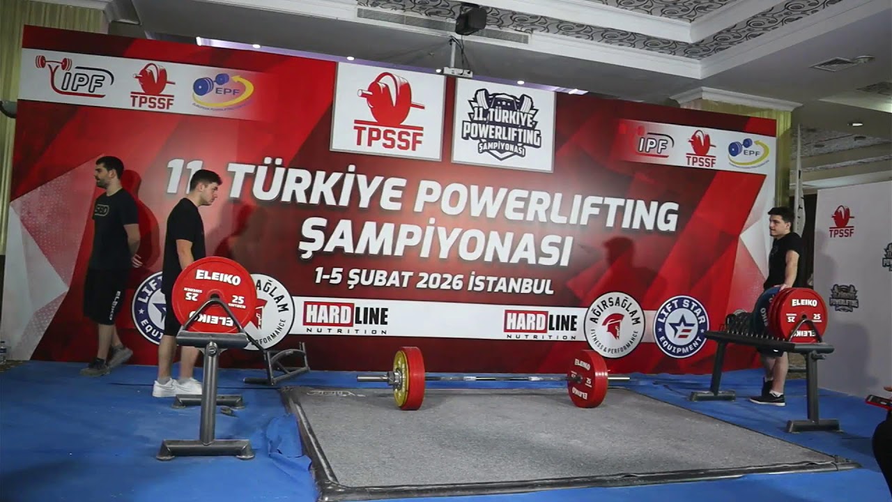TÜRKİYE POWERLIFTING ŞAMPİYONASI 5. GÜN