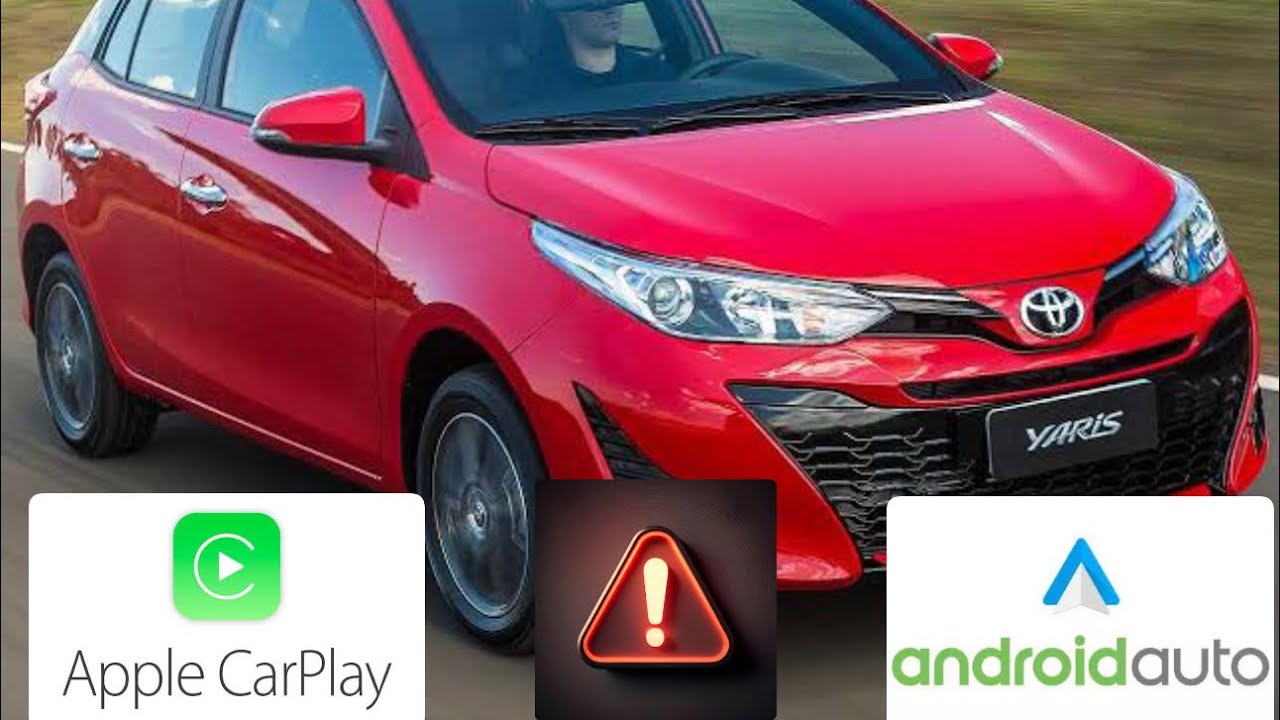 CarPlay +android auto Toyota Yaris 2019