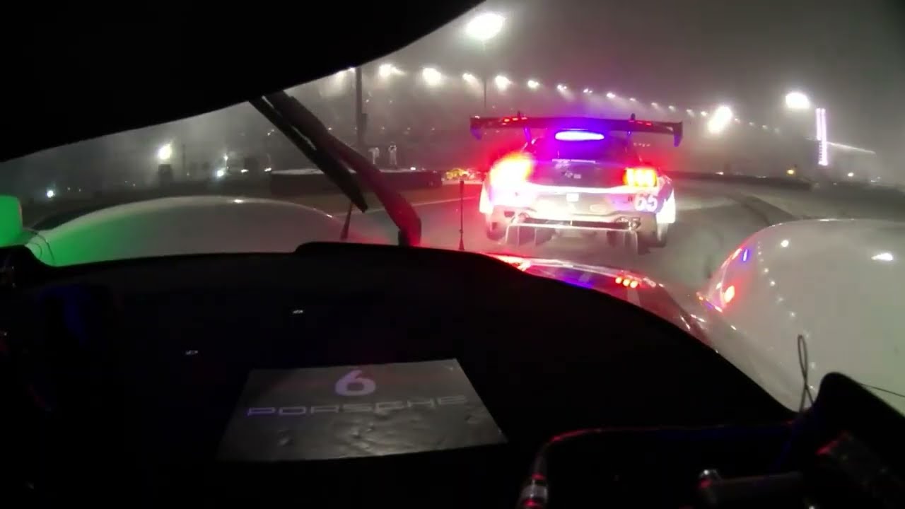 2026 IMSA Rolex 24 at Daytona - Porsche 6 GTP (Night and Fog)