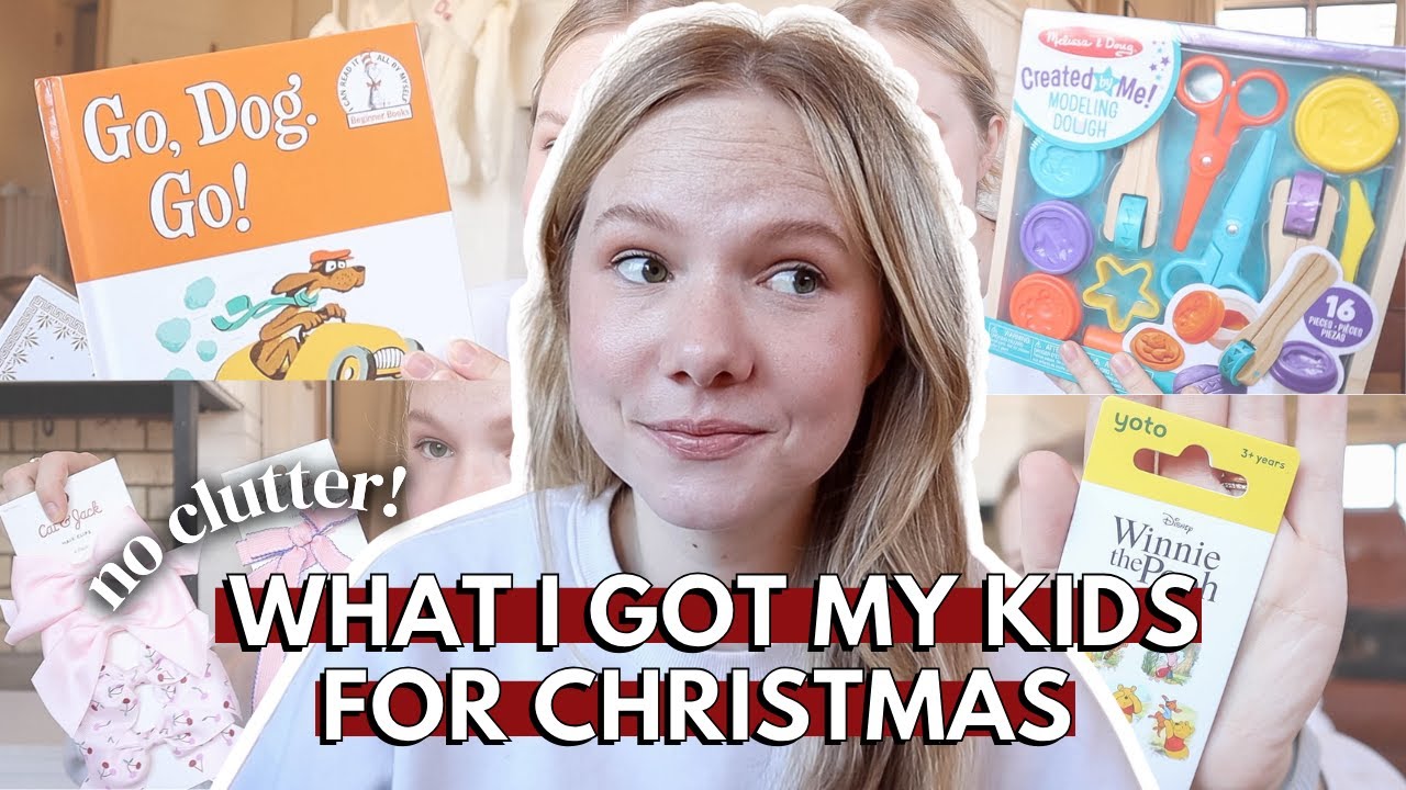 🎁 2025 What I Got My Kids For Christmas (& gifts for my husband) *clutter-free gift ideas*