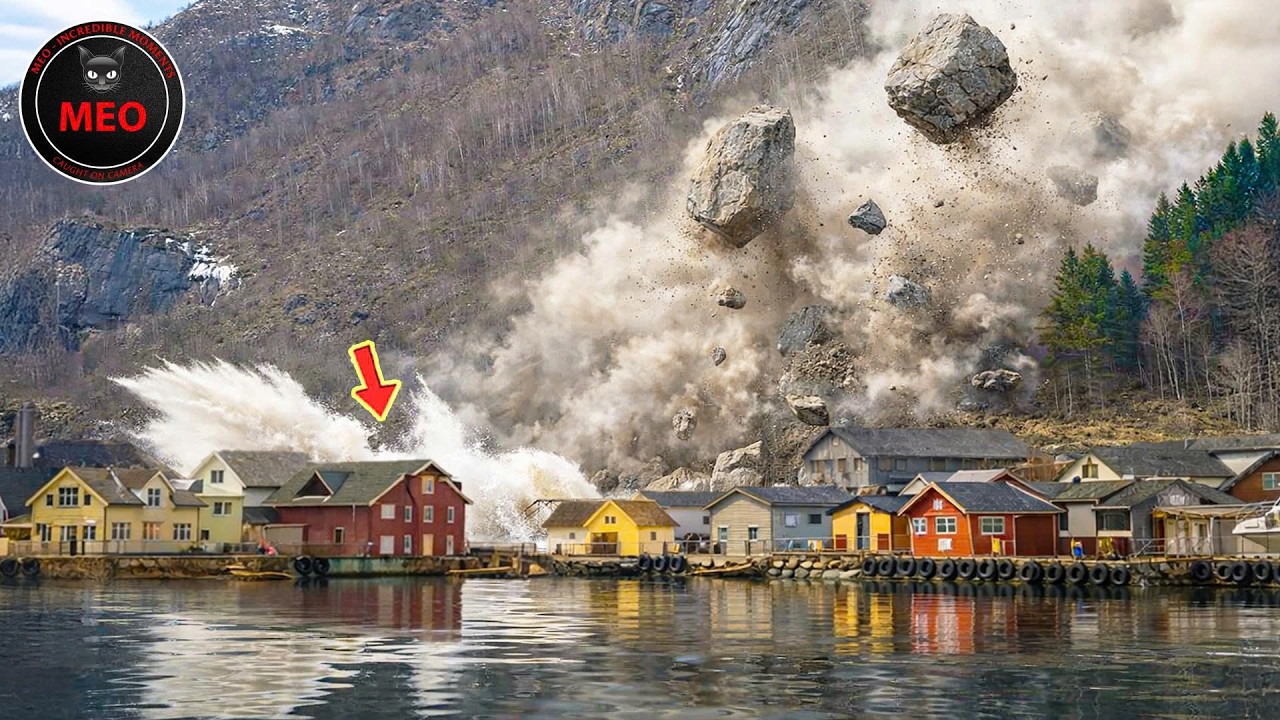 Moments Filmed Seconds Before Disasters | Incredible Moments Caught on Camera | BEST OF MONTH