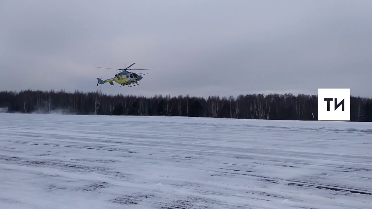 Новый вертолет Ансат-М совершил в Казани свой первый полет