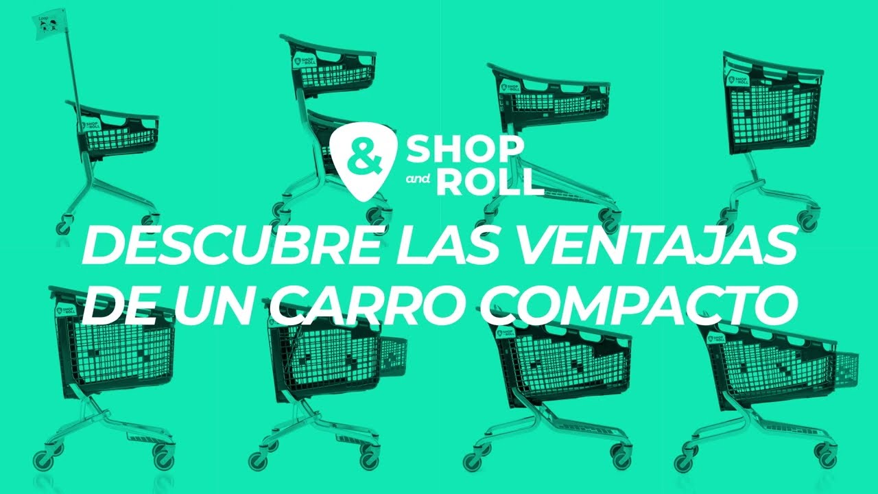 Descubre los beneficios del CARRO COMPACTO de SHOP AND ROLL
