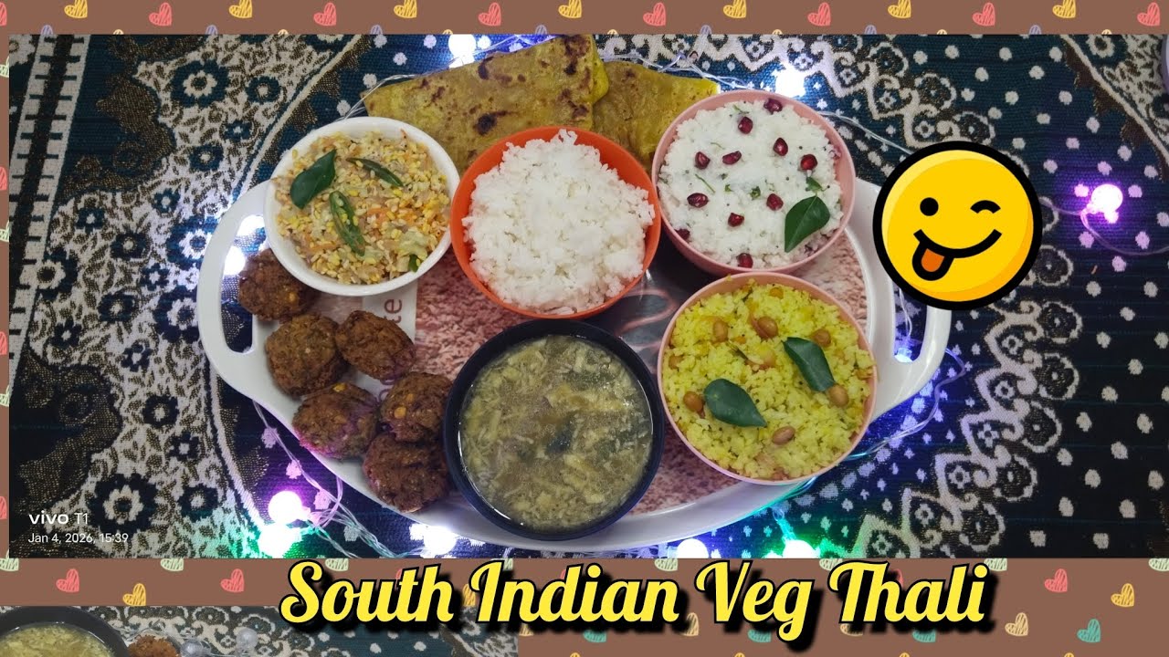 South India Veg Thali #cooking #relookingcuisine #indiancuisine #food #cookingrecipes 