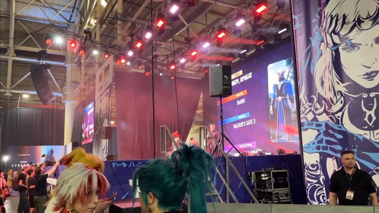 Fancon Ukraine Kyiv 2025 Cosplay Comics Festival Part 2 Kindred League of Legends