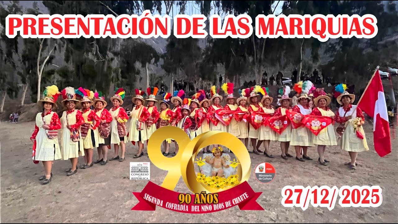 SEGUNDA COFRADÍA DE MA MERCED DE CHAUTE  PRESENTACION DE LAS MARIQUIAS 27/12/2025