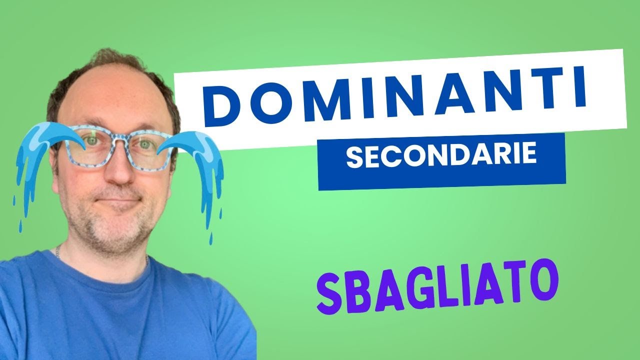 Correggiamo l'esercizio sulle dominanti secondarie!