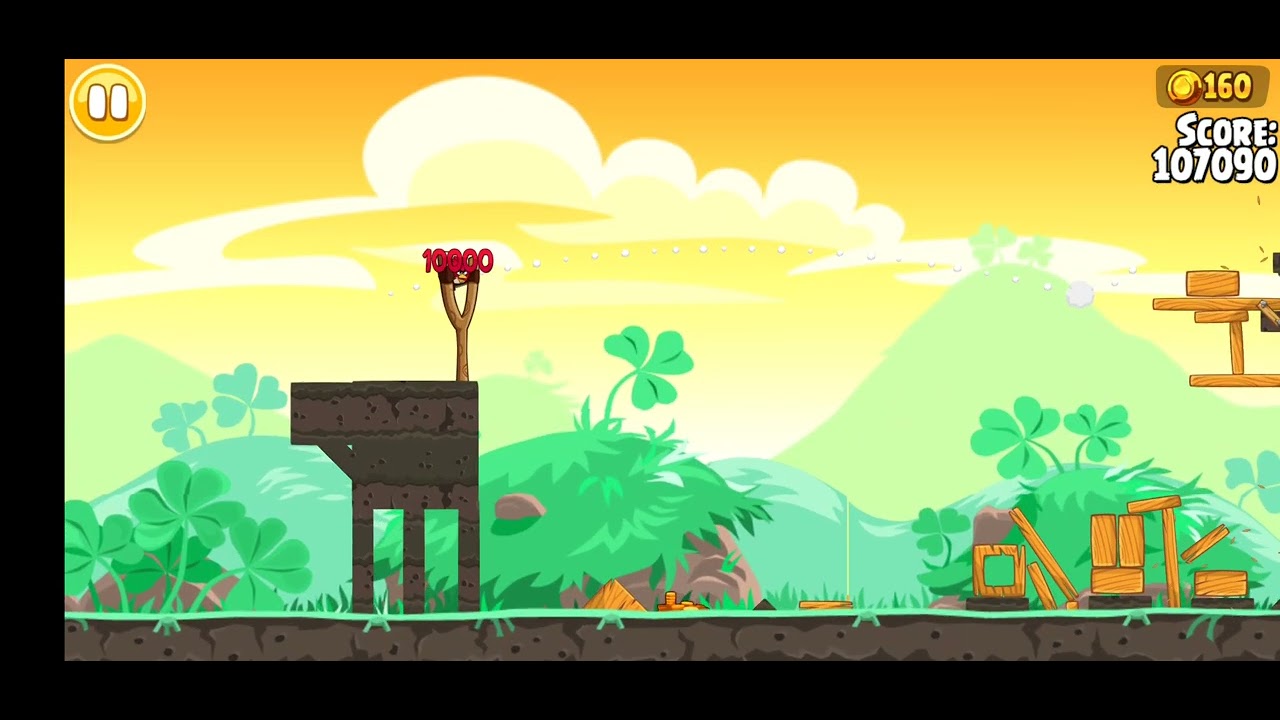 angry birds seasons refixed go green get lucky 