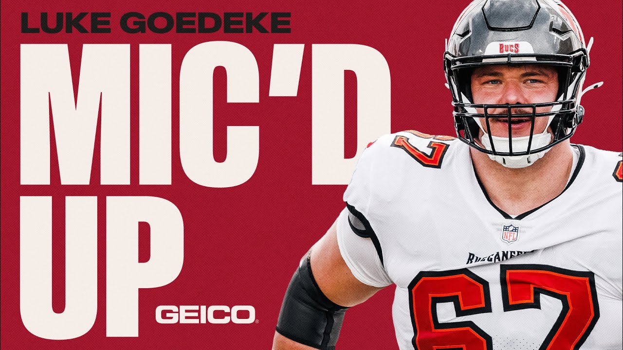 Luke Goedeke Mic'd Up vs. the 49ers | Tampa Bay Buccaneers