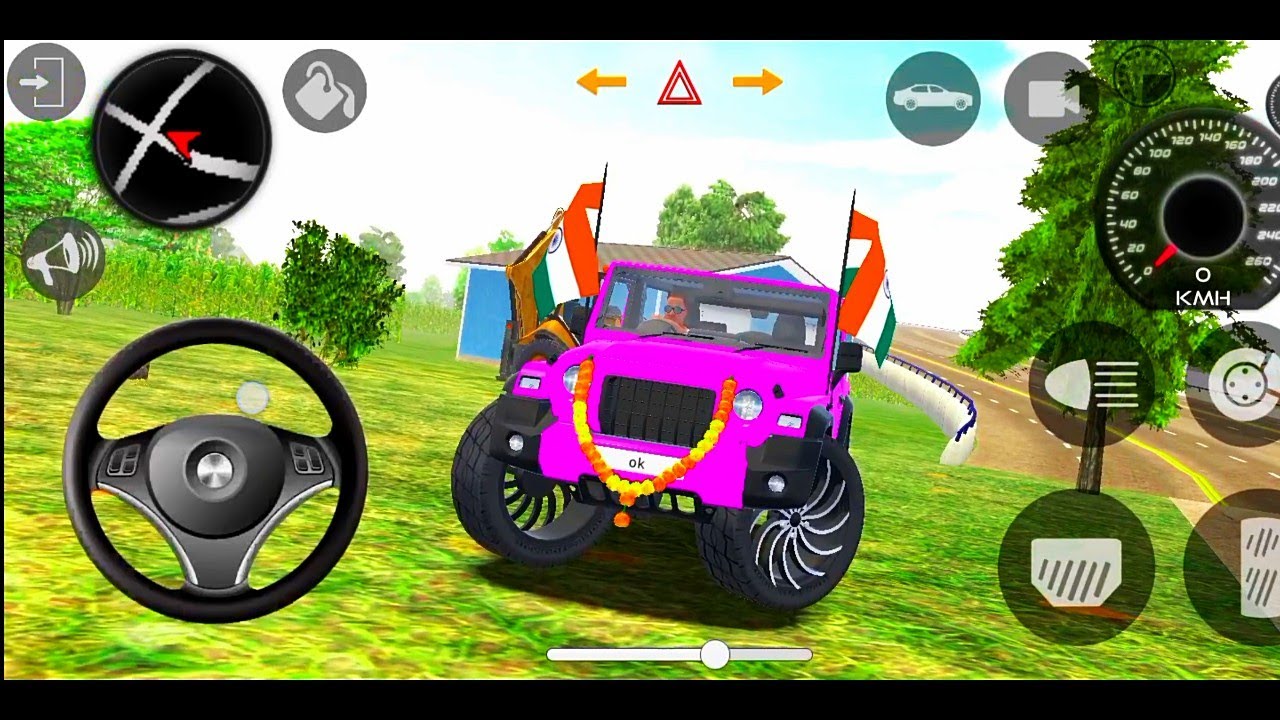 Modified🇮🇳 Mahindra😈 Thar Car Games: Indian Cars (Gadi Wala Game) - Car Game Android Gameplay 