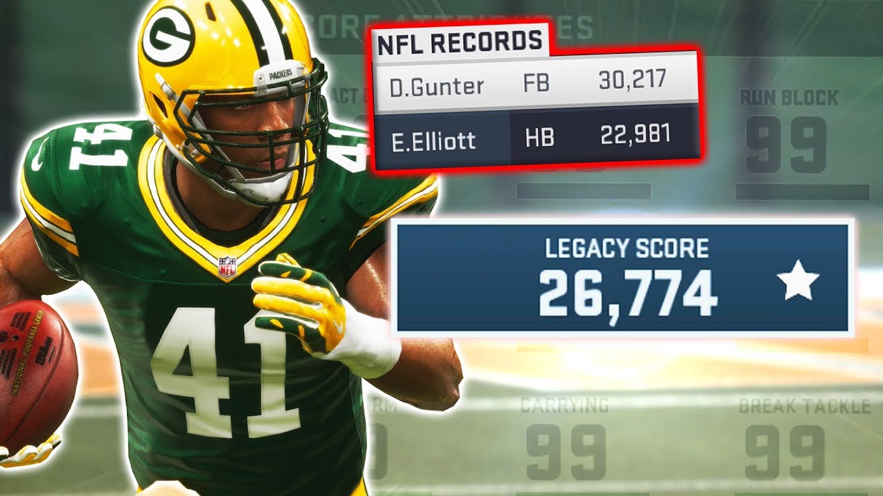 Career of a 99 OVERALL Rookie Fullback (Madden 19 Experiment)