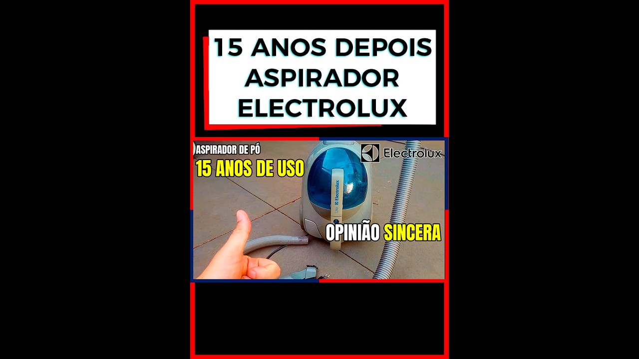 [ DEPOIS DE 15 ANOS AINDA FUNCIONA? ] ASPIRADOR DE PÓ ELECTROLUX LITE É BOM? TESTE E OPINIÃO SINCERA