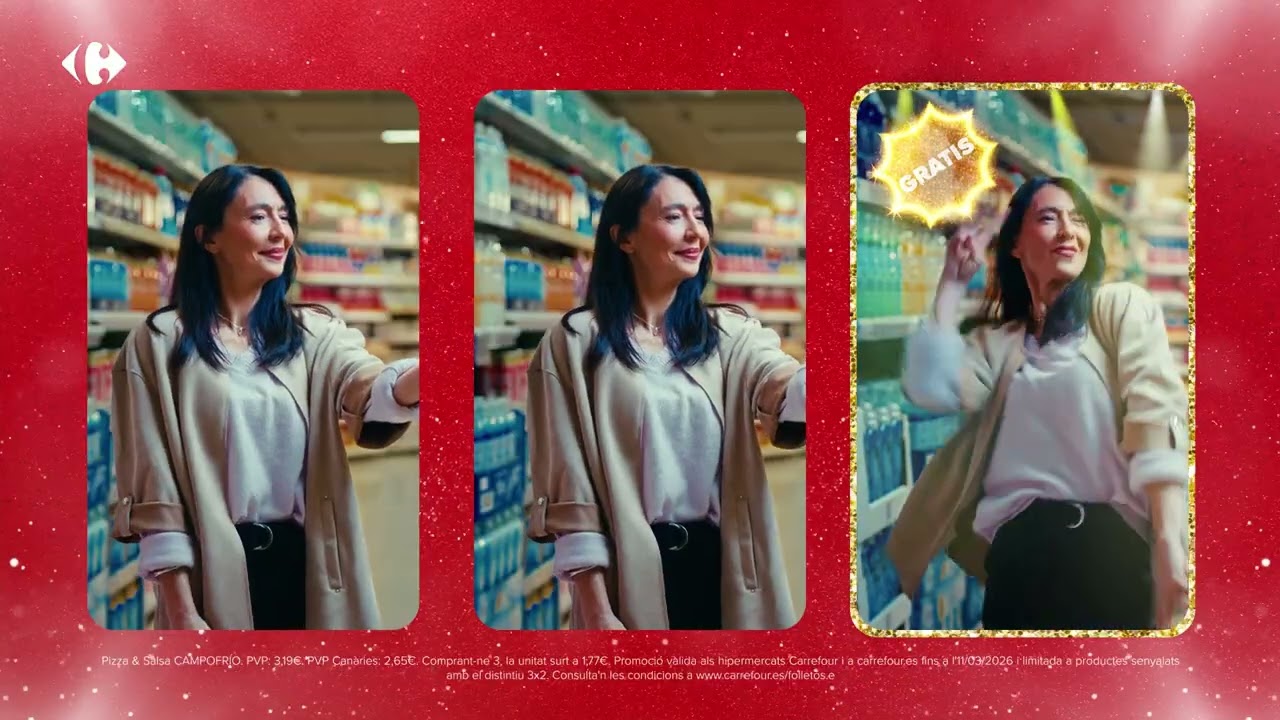 Para hacer la compra bien hay que ir a Carrefour con la promo 3x2 a la que hacemos zoom