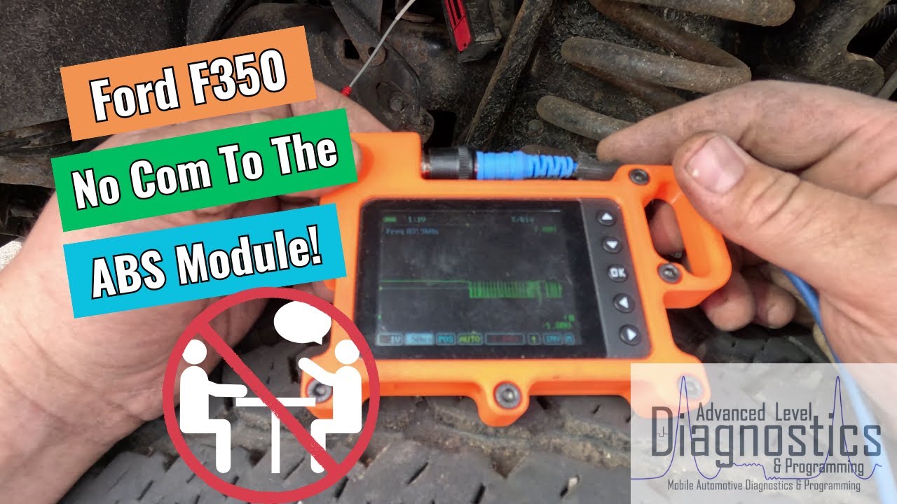 2008 Ford F350 Dump truck - No Com to ABS module