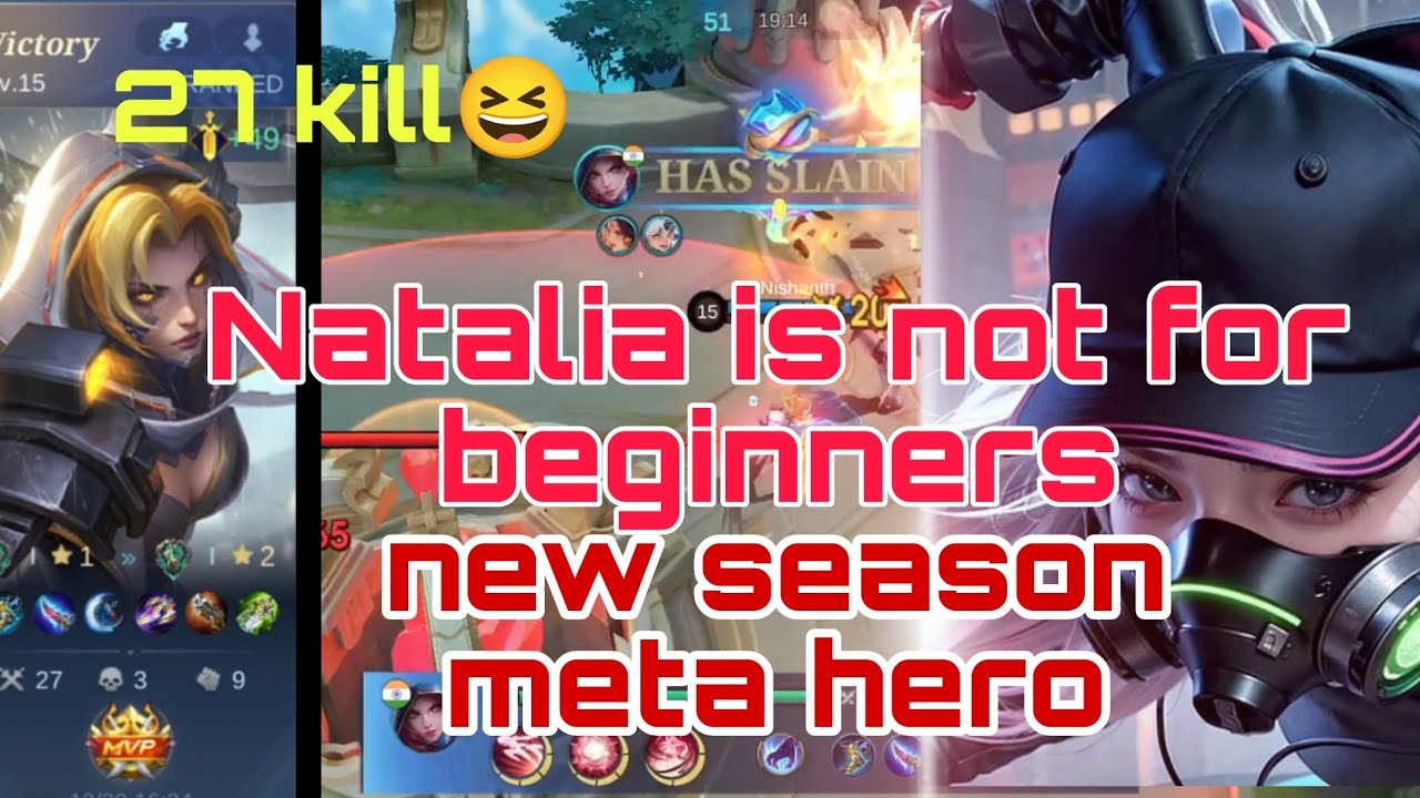 Natalia is not for beginners/New season meta hero