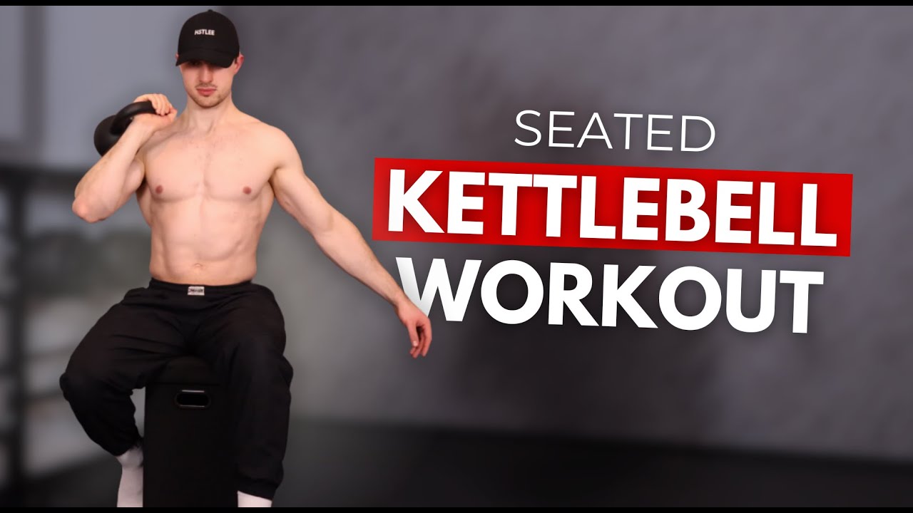 20 MINUTE SEATED KETTLEBELL WORKOUT  | No Repeats & One Kettlebell Only