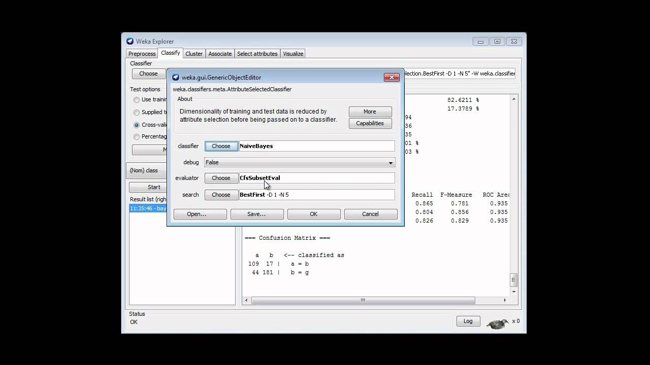 More Data Mining with Weka (4.3: Scheme-independent attribute selection)