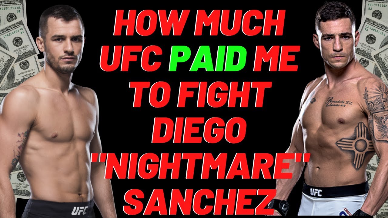 How much UFC paid me to fight Diego 