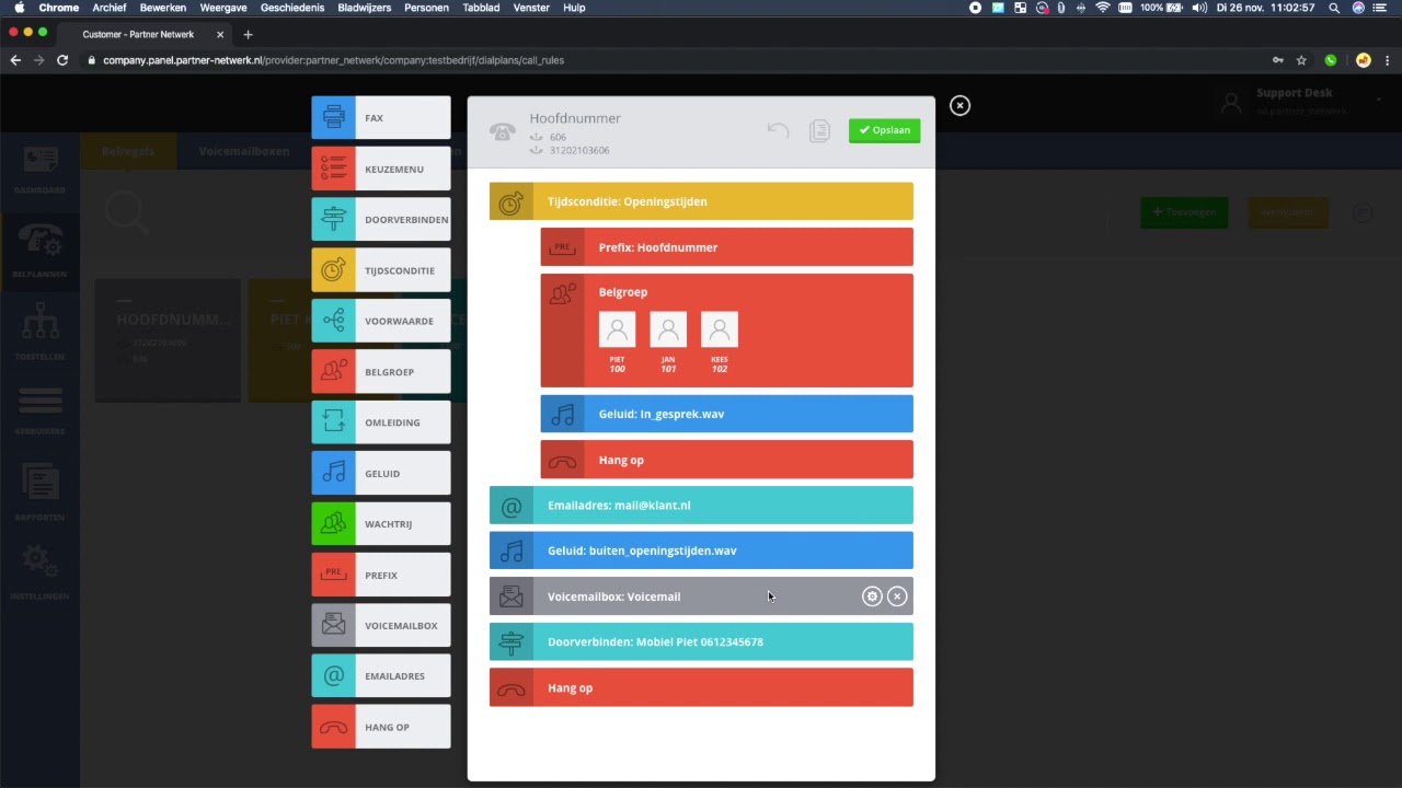 Instructievideo Voicemail instellen