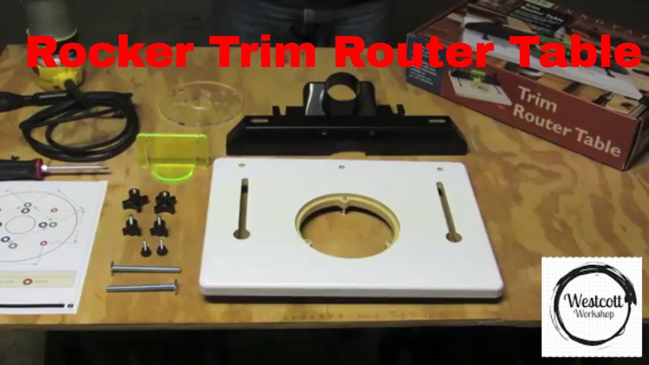 Rockler Trim Router Table