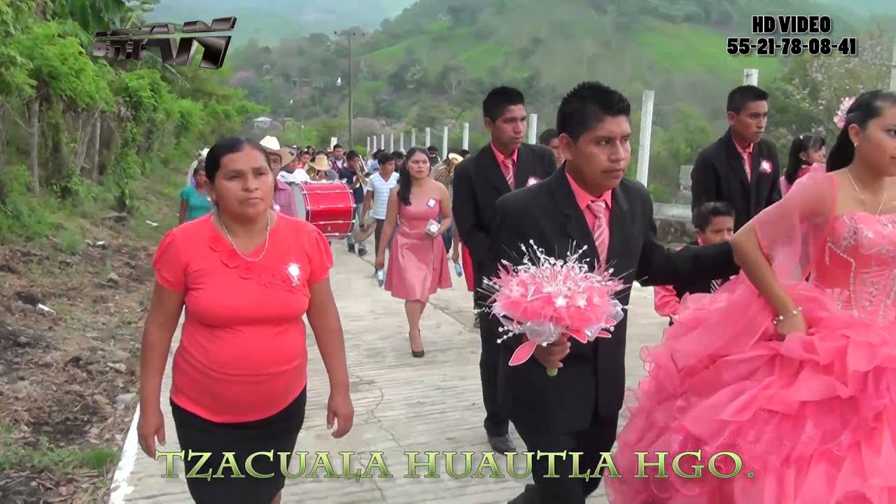 TZACUALA HUAUTLA HGO. XV DE DIANA LINA