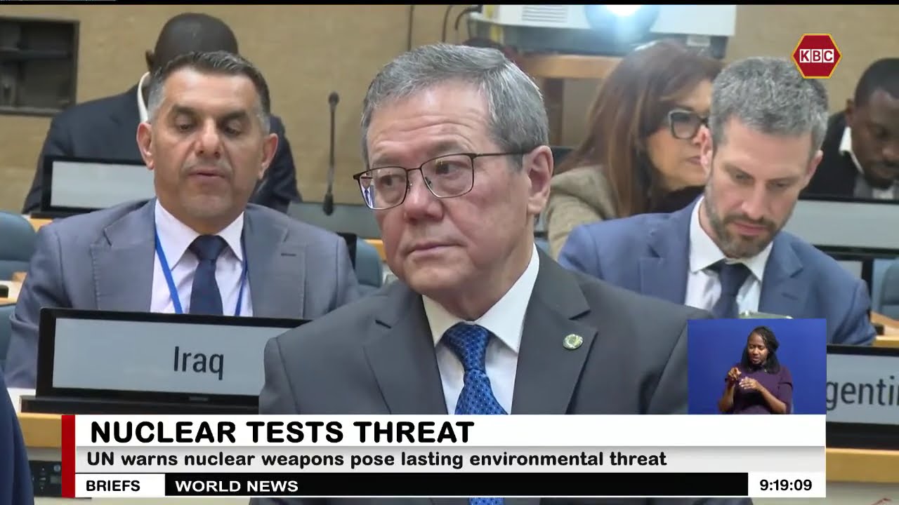 UN warns nuclear weapons pose lasting environmental threat