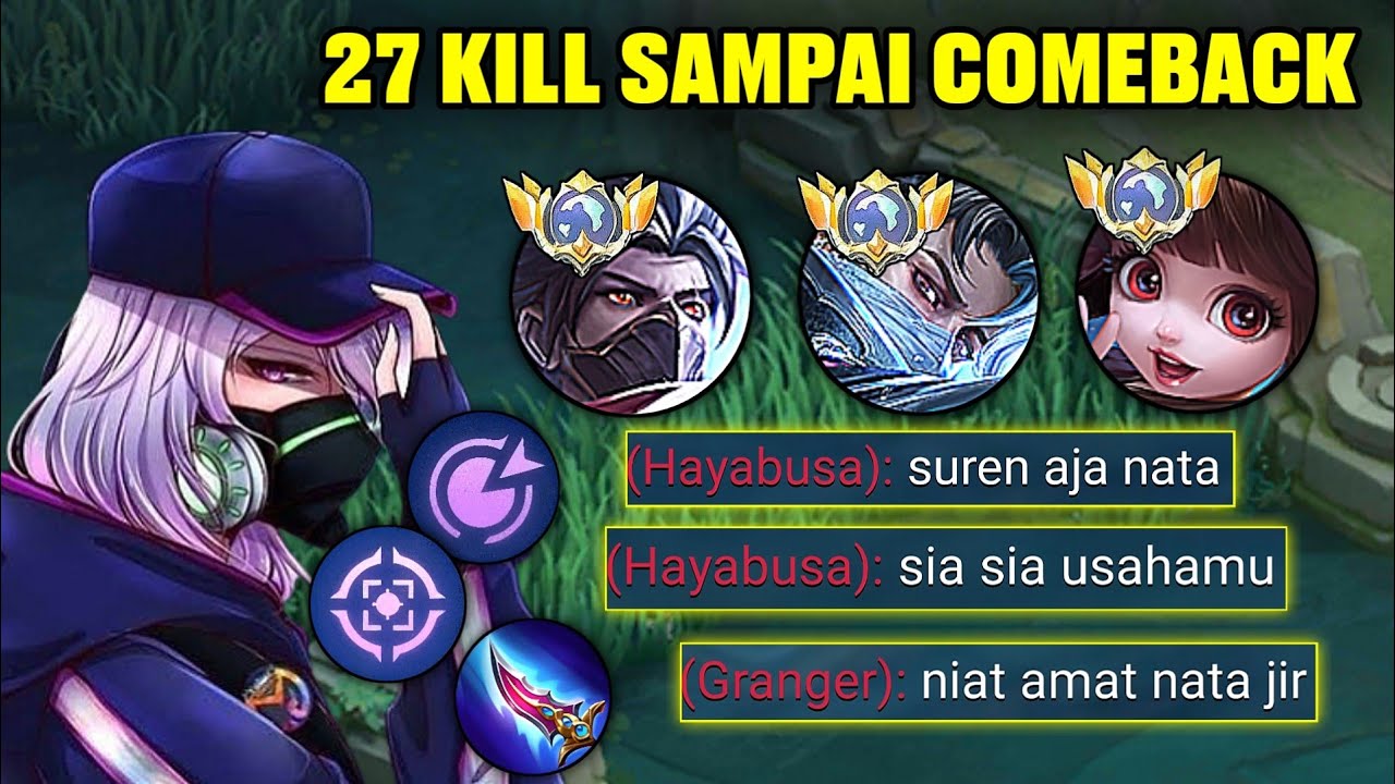 HARD GAME! DARI AWAL TERBANTAI GA NYANGKA BISA EPIC COMEBACK | BUILD NATALIA TERSAKIT 2025 - MLBB