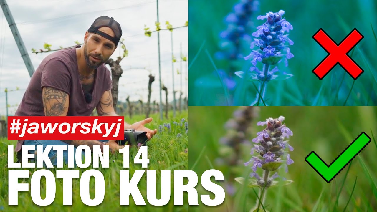 Kamera WEIßABGLEICH zum fotografieren Einfach erklärt | Jaworskyj Foto Kurs 📷 Lektion 14