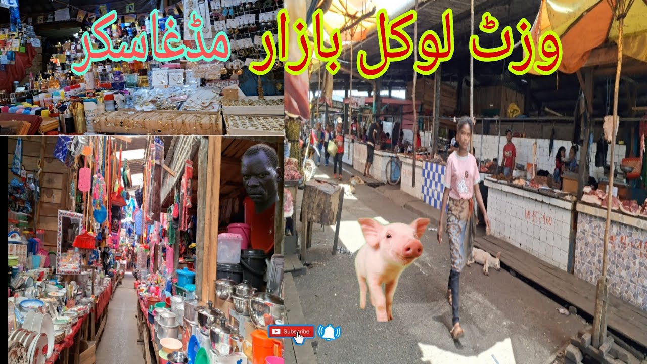 Visit local markets in Madagascar  || وزٹ لوکل بازار مڈغاسکر