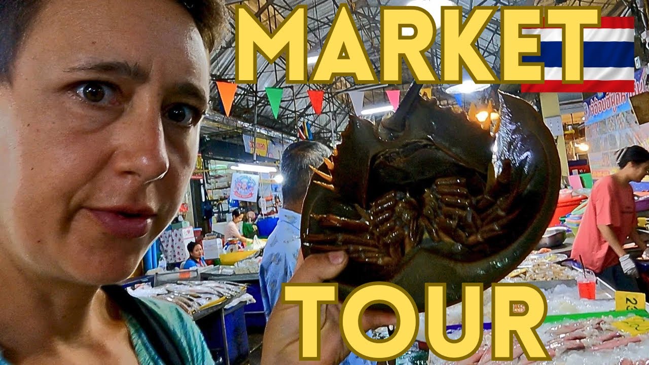 🇹🇭  Hua Hin Morning market food tour. Discover regional specialities 🇹🇭