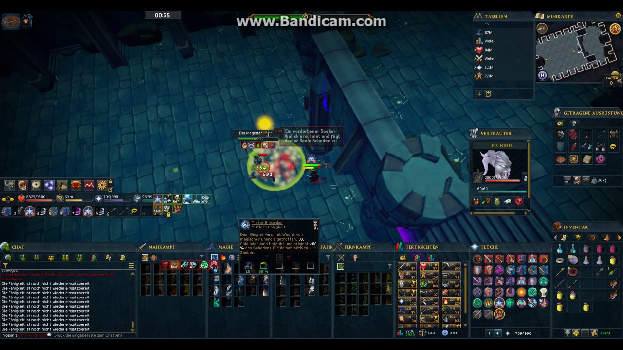 Runescape Magister- 58 sec kill