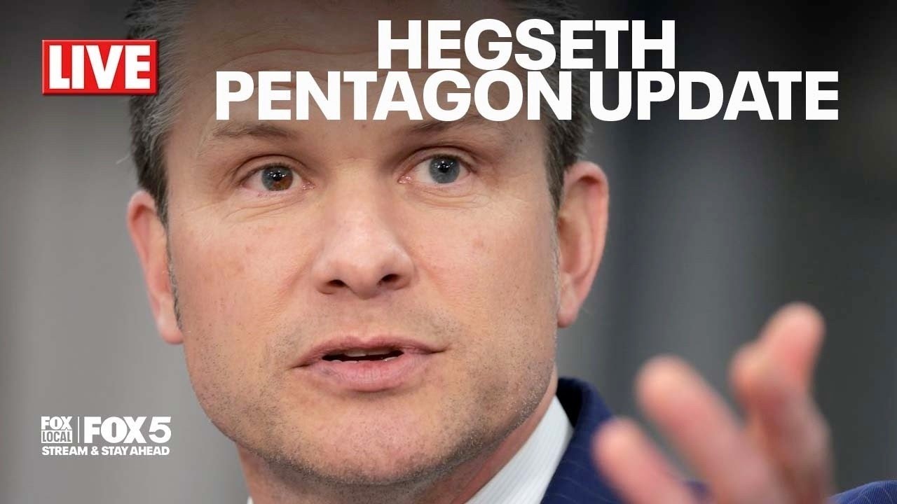 LIVE: Secretary Hegseth Pentagon Update