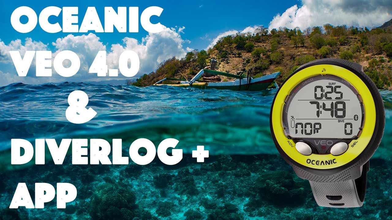 CONNECTING THE OCEANIC VEO 4.0 TO THE DIVERLOG+ APP | VIDEO REVIEW AND RUN THROUGH