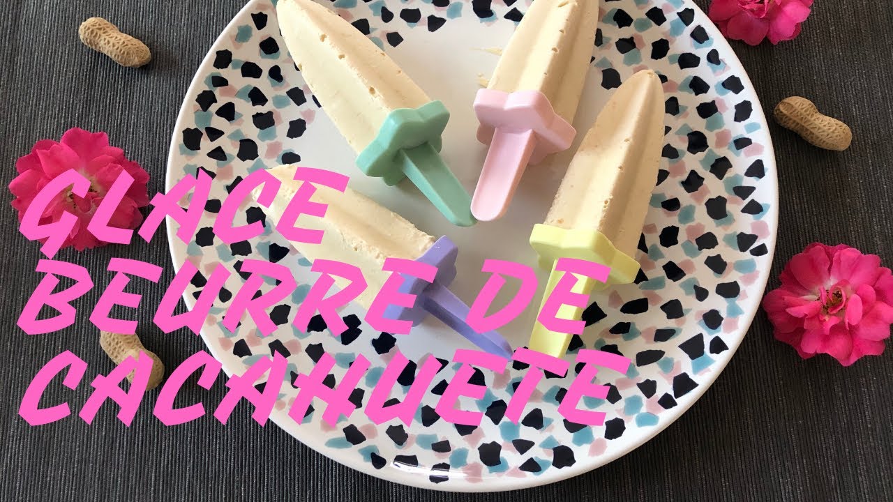 GLACE BEURRE DE CACAHUÈTE - Rapide et super facile - Sans sorbetière 🍦