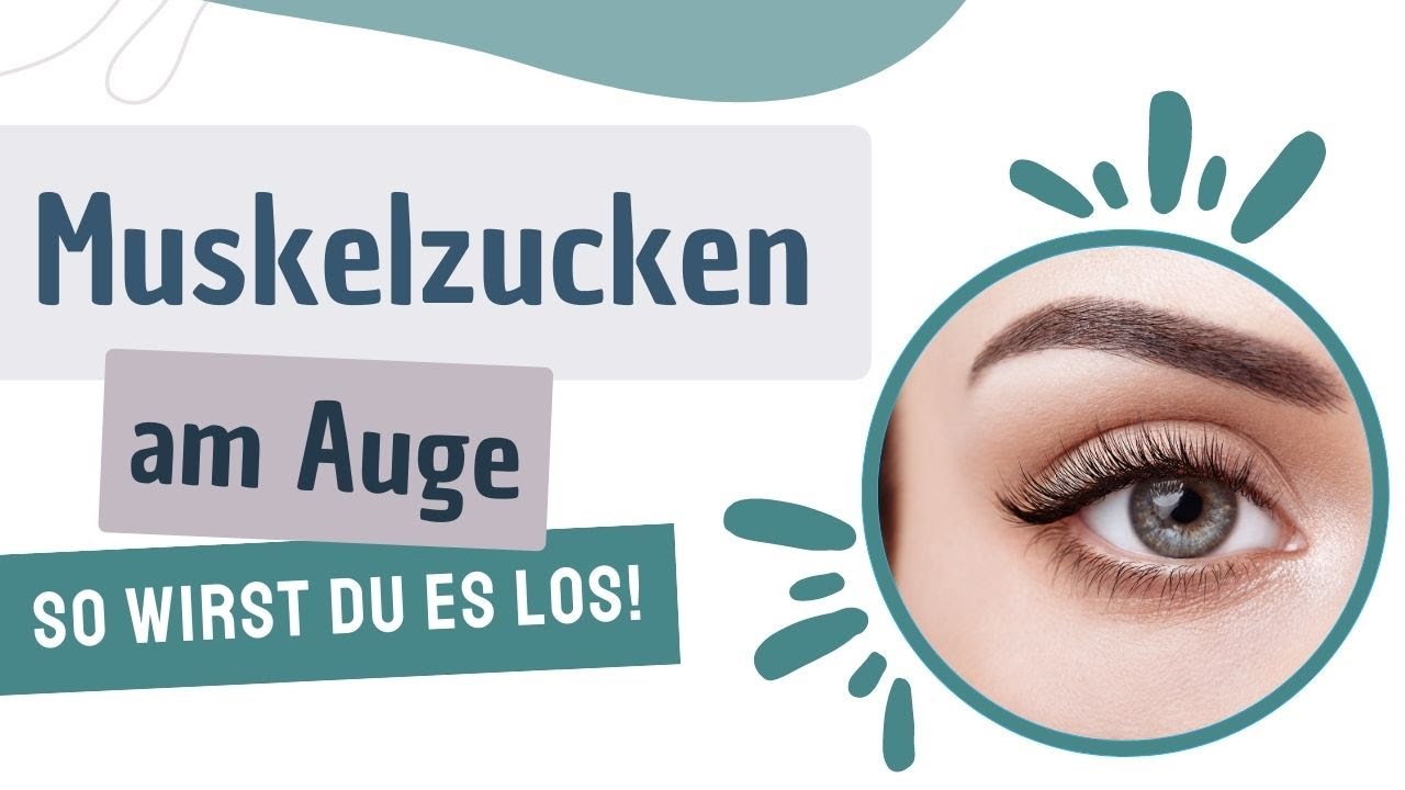 Muskelzucken am Auge ade: So wirst du es los und bleibst entspannt! (Magnesiummangel beseitigen)