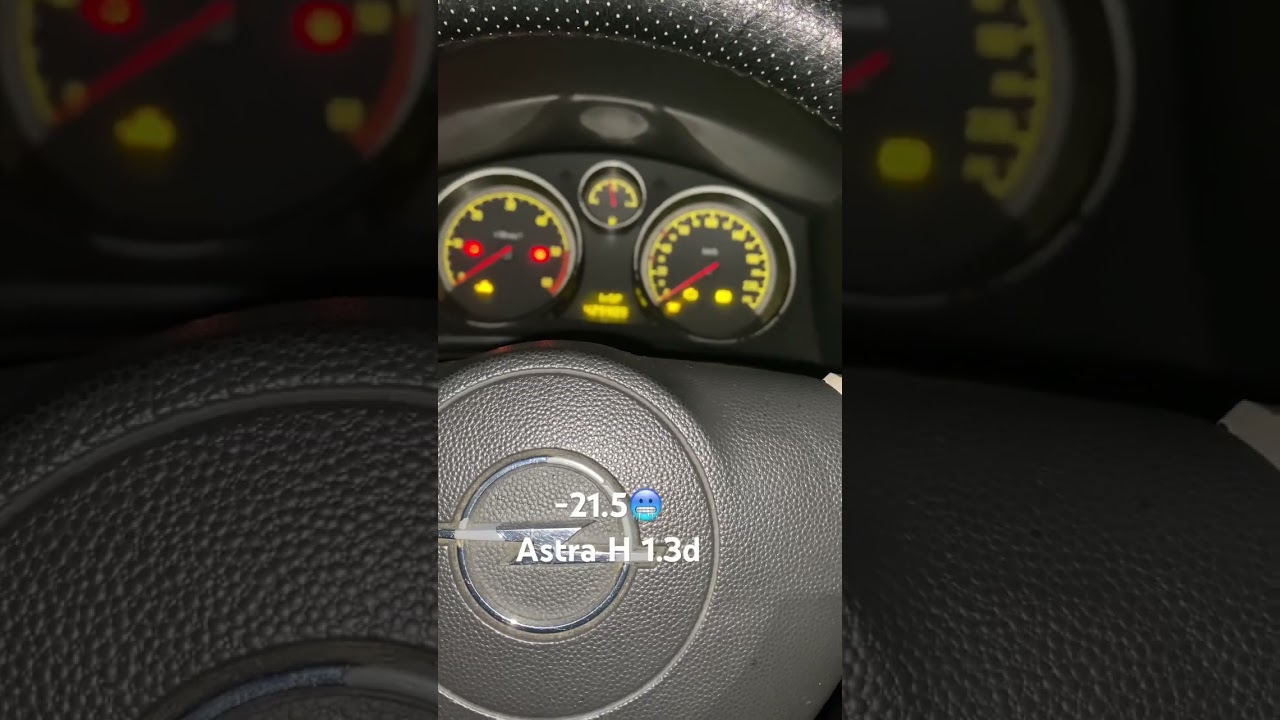 Cold start Diesel engine Opel Astra h 1.3 cdti