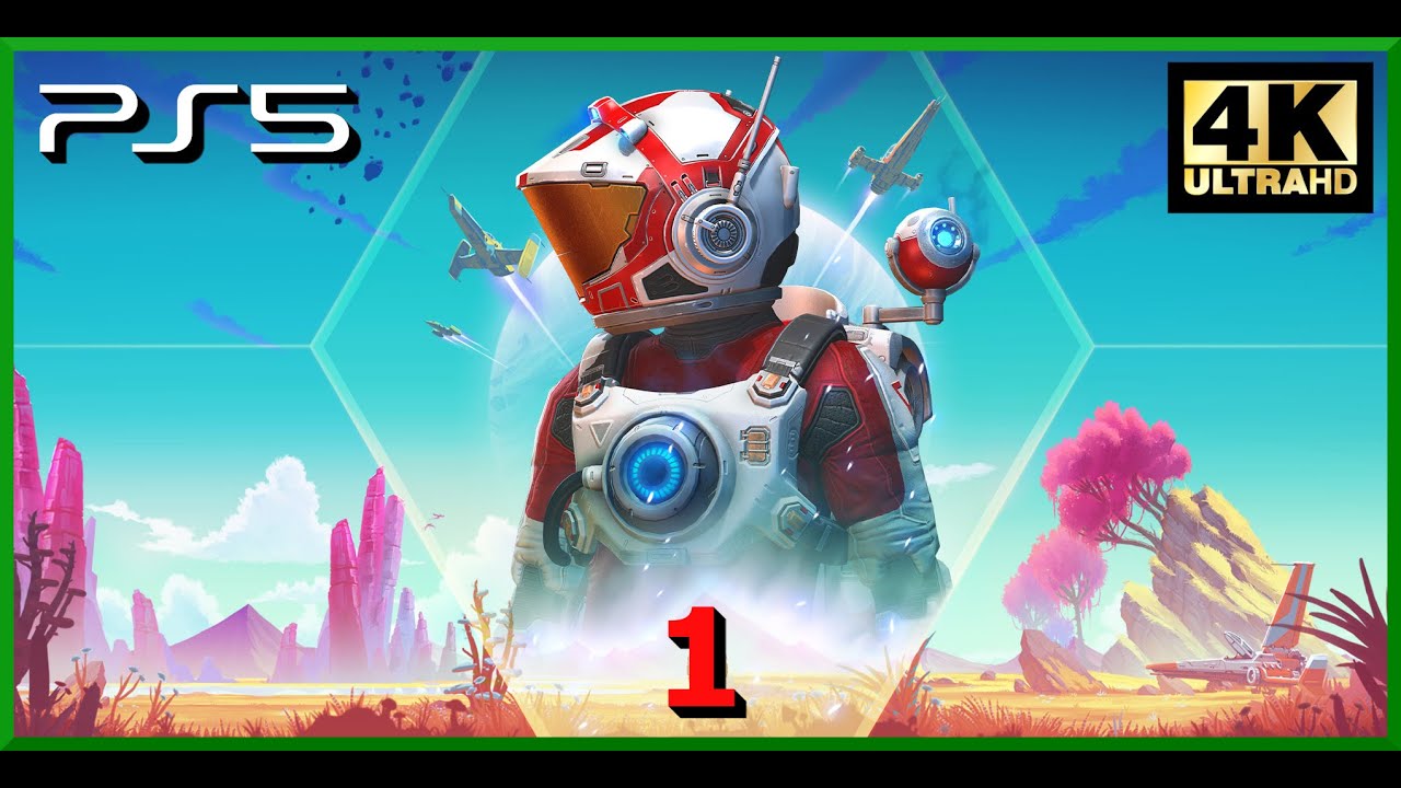No man's sky - #1 - 4K HDR 60 fps - PS5 - Gameplay sin comentarios