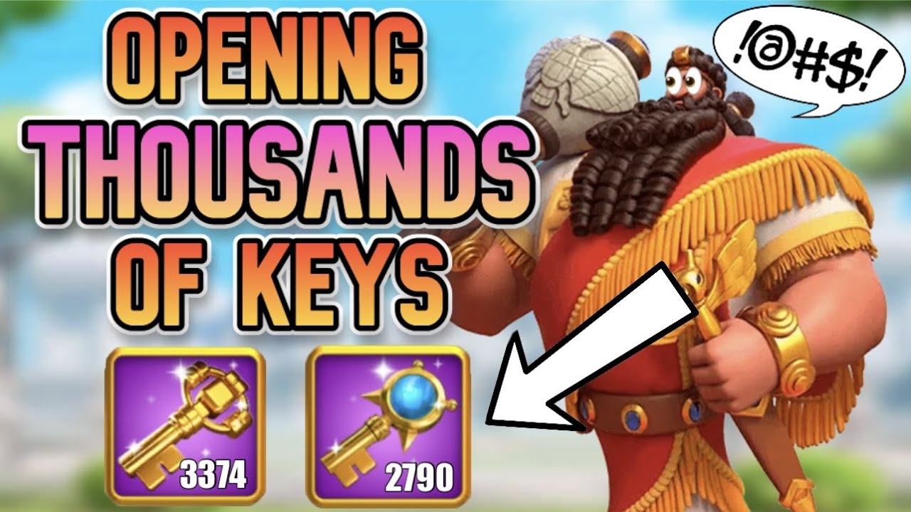 I Saved up THOUSANDS of Keys...What did we get? | Rise of Kingdoms