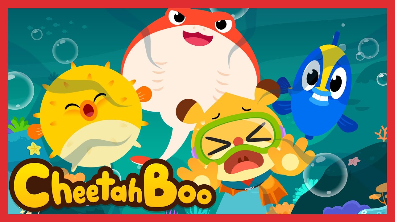[🎉NEW] We are creatures of the sea | Sea animals for kids | Nursery rhymes & Kids Song | #Cheetahboo