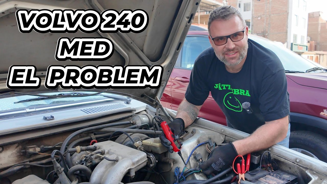 Fixar elfel på min Volvo 240 inför besiktning - Bilprovningen testar JUL inställningen på bilen 🎅🎄