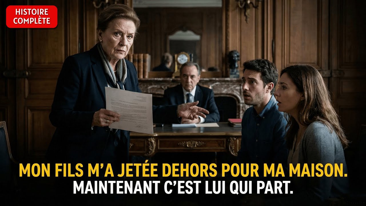 « SORS DE MA MAISON ! » Mon fils a oublié un petit détail chez le notaire...