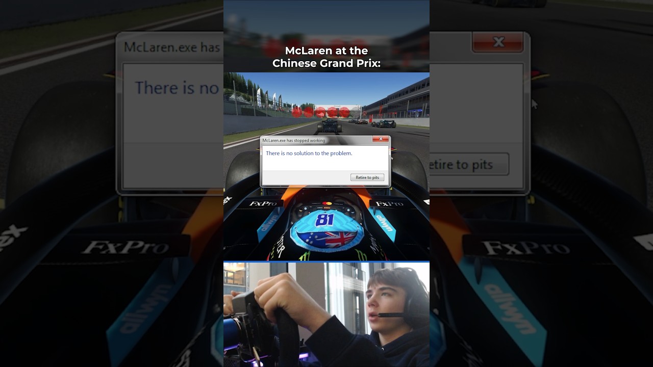 2026 Chinese Grand Prix in 20 Seconds 🇨🇳🏎️ #Shorts